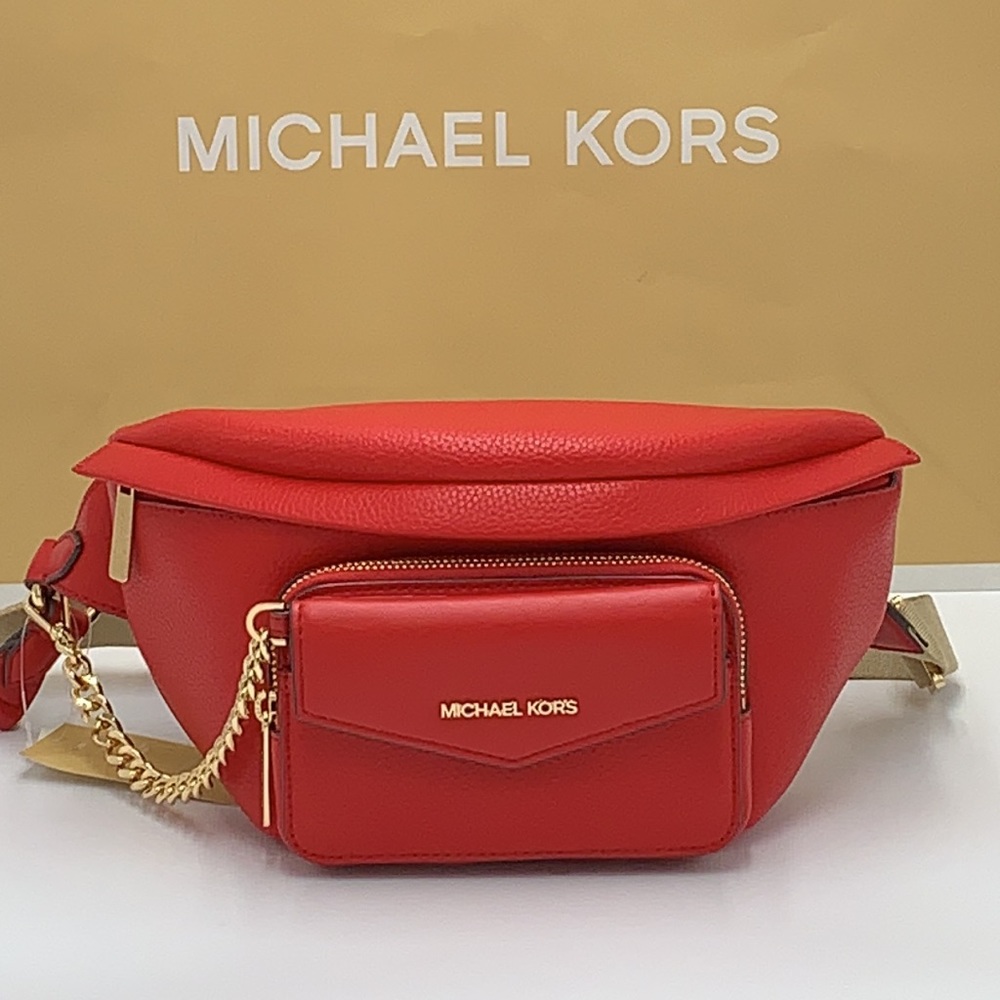 MICHAEL KORS
Maisie Large Pebbled Leather 2-in-1 Waistpack Fannypack Crossbody - Picture 6 of 16